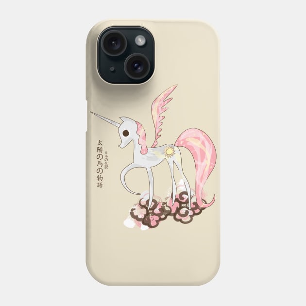 Tale of the Sun Horse Phone Case by RachaelMakesShirts