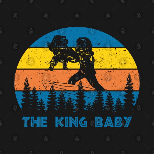 Retro The King Baby by Symmetry Stunning Portrait