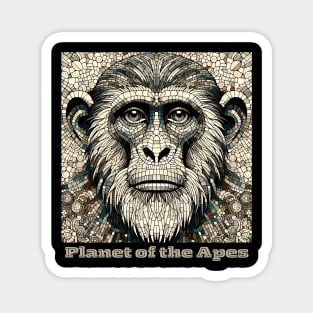 Planet of the Apes Mosaic Magnet