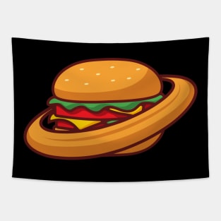 planet burger Tapestry