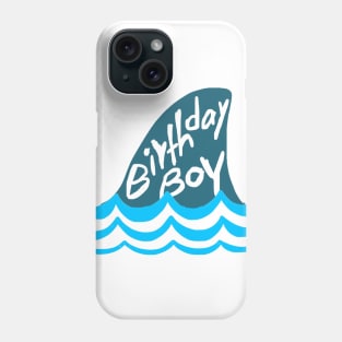 Birthday boy shark Phone Case