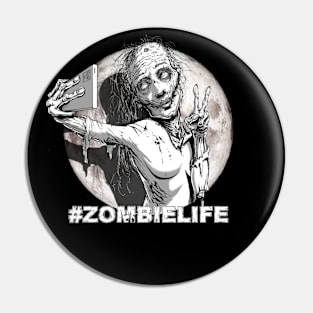 zombie selfie Pin