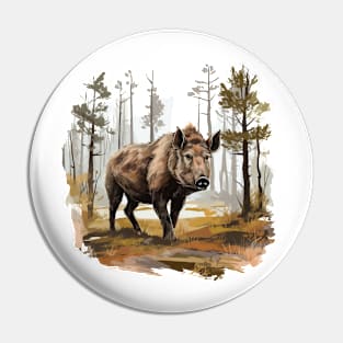 Wild Boar Pin