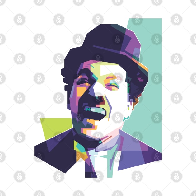 Charlie Chaplin WPAP by can.beastar