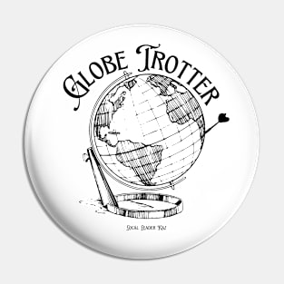 Globe Trotter Pin