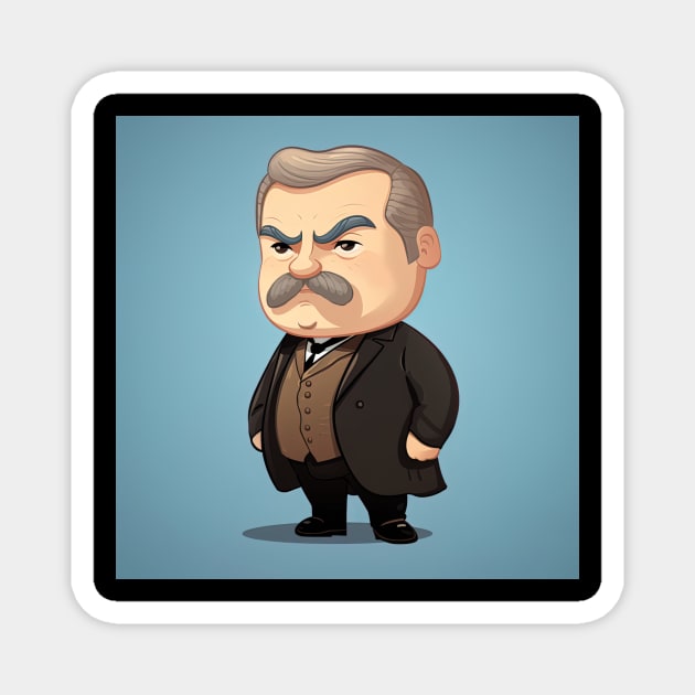 Chester A. Arthur Magnet by ComicsFactory