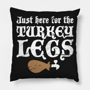 Turkey Legs | Funny Renaissance Festival Design Pillow