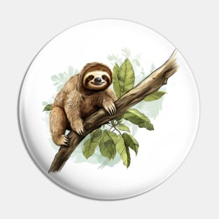 Little Sloth Pin