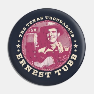 Ernest Tubb - The Texas Troubadour RETRO Pin