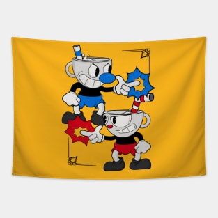 Cuphead Design - Colour Tapestry