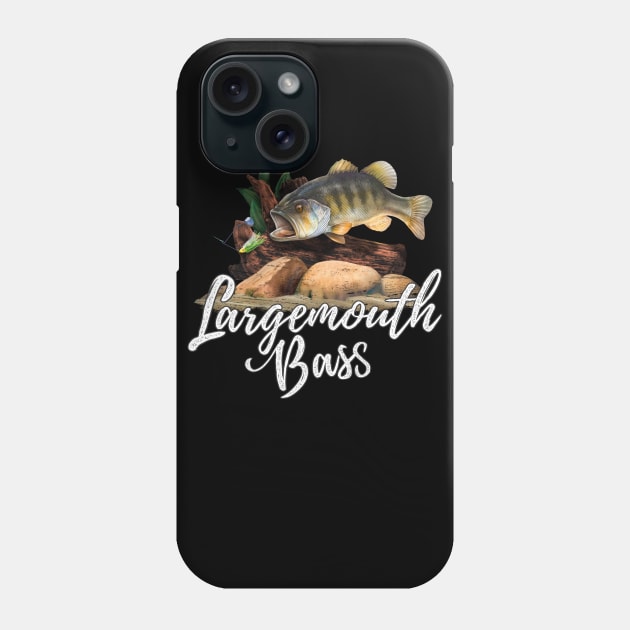 To Catch A Largemouth Bass Fishing Gift Phone Case by MarkusShirts