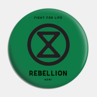 Fight for Life! Pin