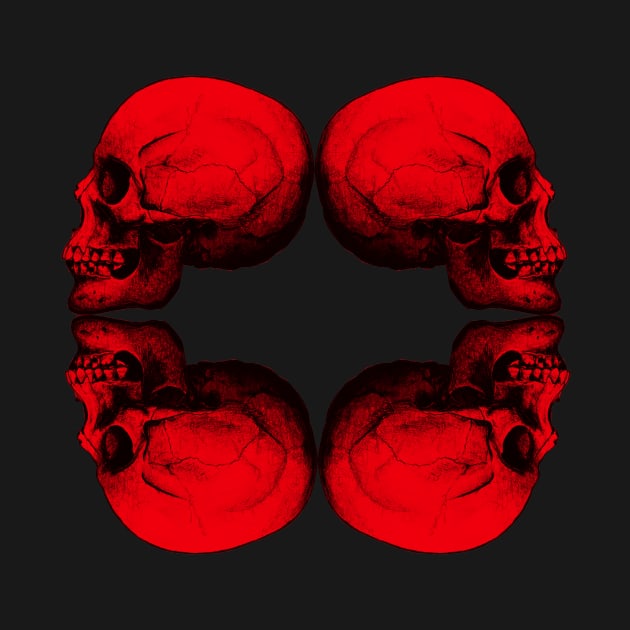 Profile Skull X4 RED by skyskull