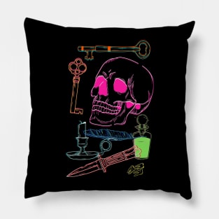 Haunted Mystery Scary Story Time Pillow