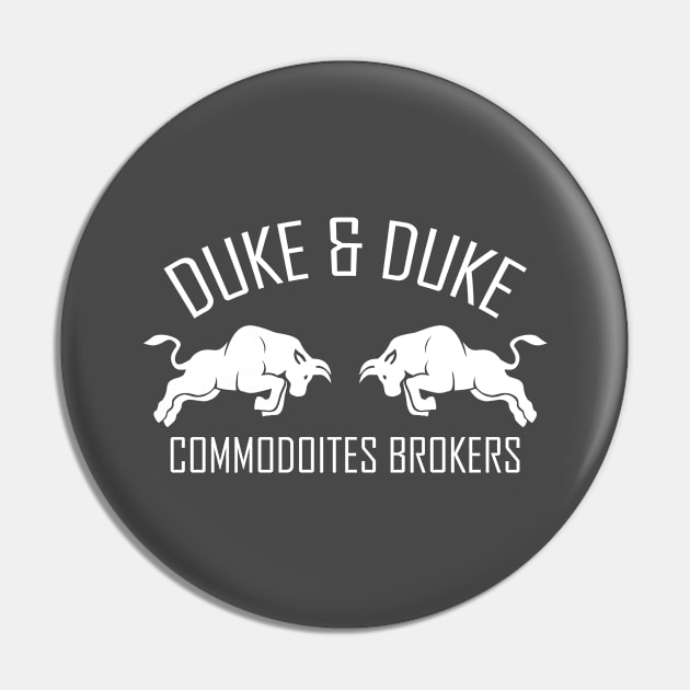 Duke & Duke Commodities Brokers - modern vintage logo Pin by themodestworm