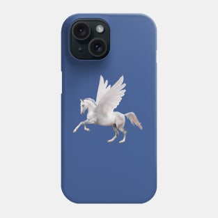 Pegasus on Dark Purple Phone Case