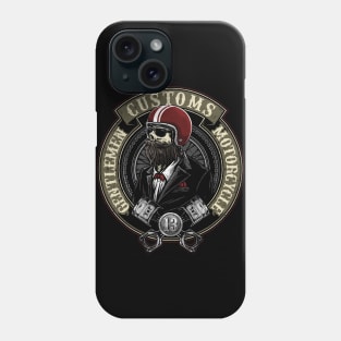 gentlemen customs motorcycle Phone Case