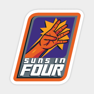 Suns In 4 Magnet