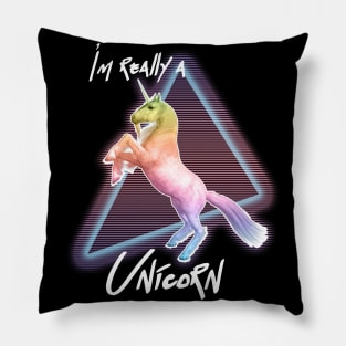 I'm Really a Unicorn Pillow