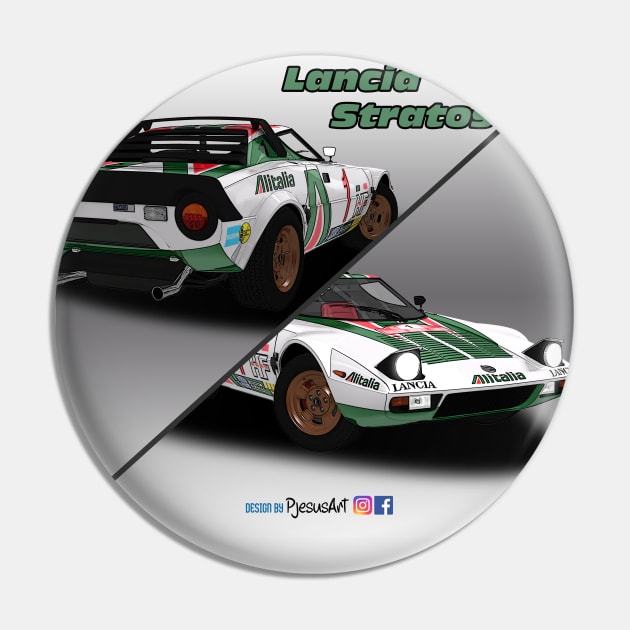 Lancia Stratos Group 4 Pin by PjesusArt