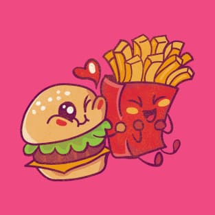 Burger and Fires T-Shirt