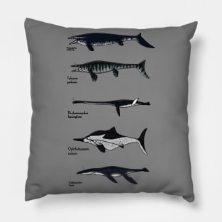 Marine Reptiles Pillow