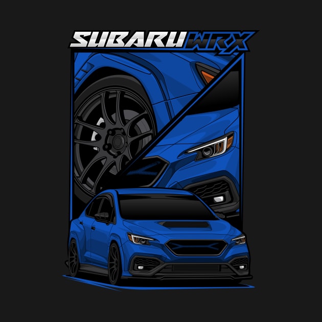 VB WRX in Sapphire Blue by RetroWRX Inc.