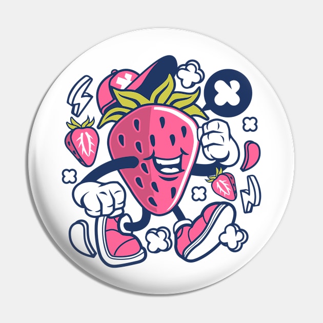 Strawberry Pin by Eoli Studio