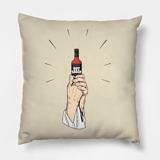 Pray to Hot Sauce Lord Pillow