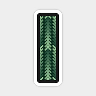 Green arrow heads Magnet