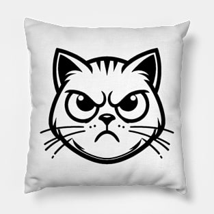 Funny Crabby Cat Pillow