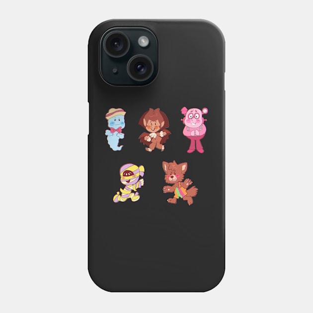 Spooky Cereals Phone Case by Hkasof