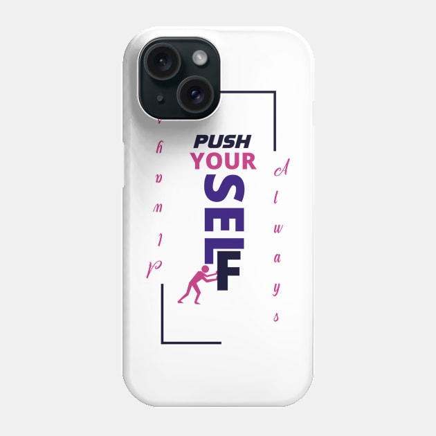 Push Phone Case by N aldhashan