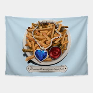 Draw Me Like One Of Your French Fries Tapestry