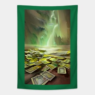 Fountain of wealth Tapestry