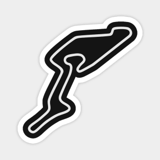 Nürburgring - Modern [outline] Magnet