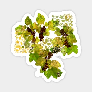 Blackcurrants from Stafford (Golden Edition) Magnet