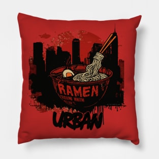 Ramen urban style Pillow