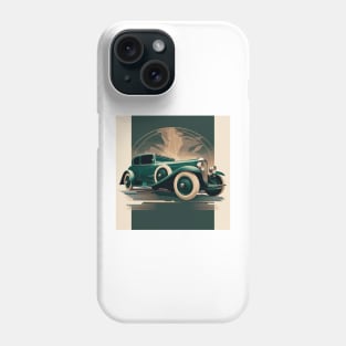 Art Deco Style Cars Phone Case