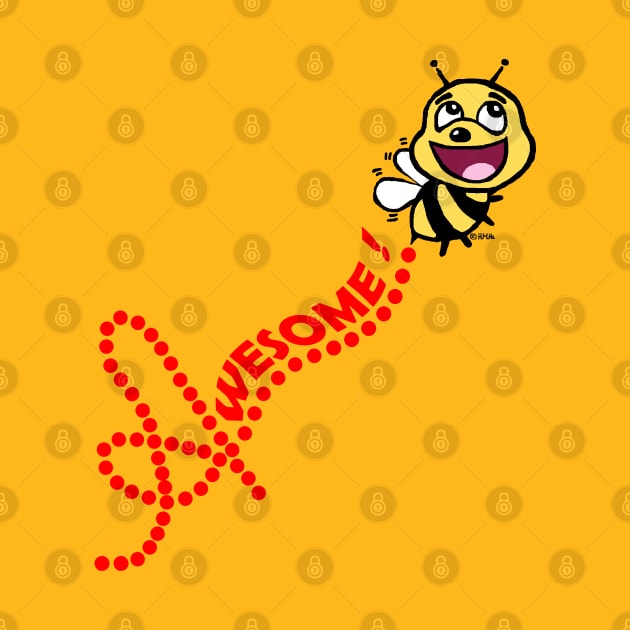 Bee Awesome by NewSignCreation