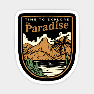 The Paradise - Time To Explore Magnet