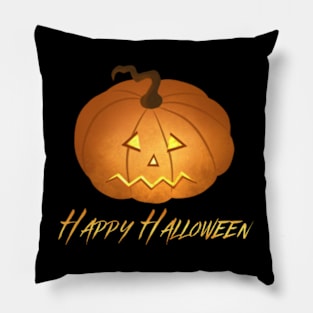 Happy Halloween Pumpkin Pillow