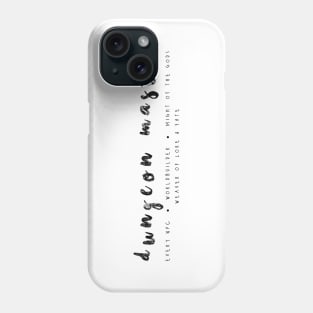 Dungeon Master Weaver of Lore & Fate Dungeons and Dragons | Dungeon Master | Dungeon Master | DnD Gifts | RPG Gifts Phone Case