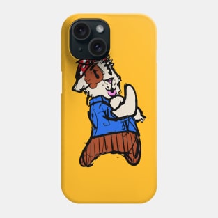 Rosie the Riveter Guinea Pig Phone Case