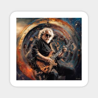 Jerry Garcia The Wheel Magnet