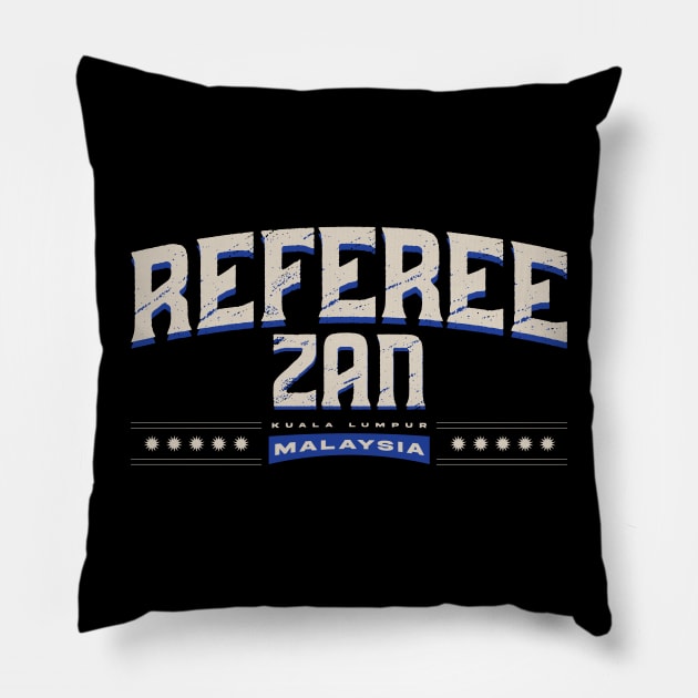 Referee Zan Pillow by zhenhassan