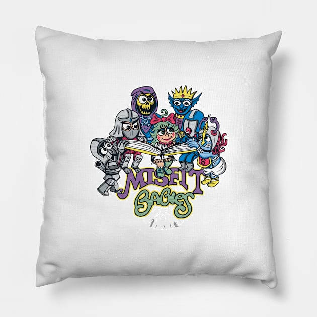 Misfit Pillow by jodyeilish