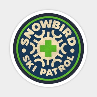 Snowbird Ski Patrol Magnet