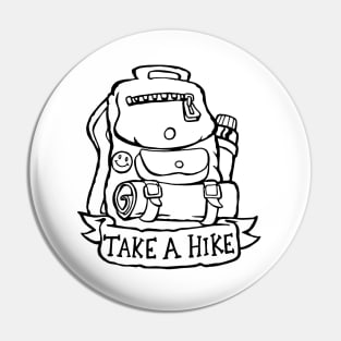 Take a Hike - Backpack Pin