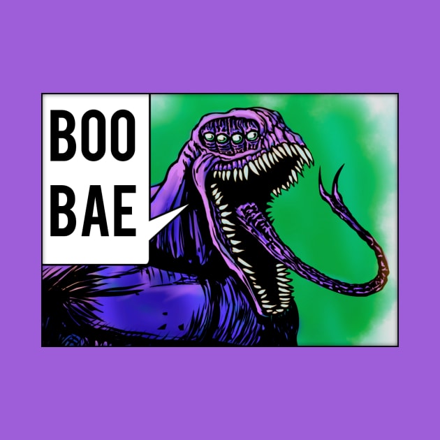 BooBae the Purple People Eater by JHillos